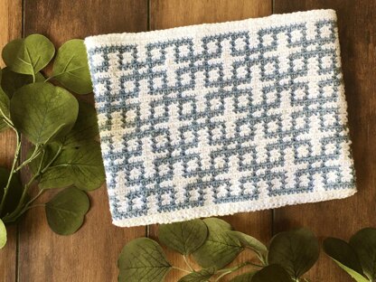 Lattice Tapestry Pouch