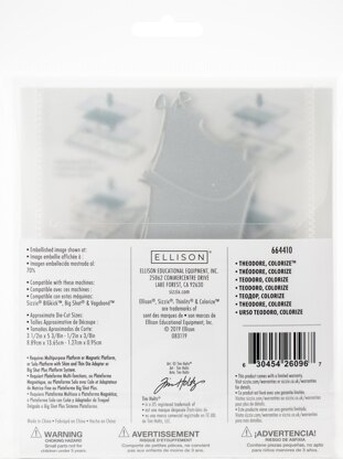Sizzix Thinlits Dies By Tim Holtz - Theodore Colorize
