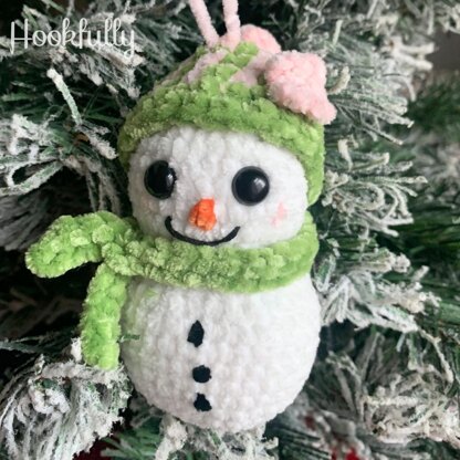 Christmas Snowman Ornament