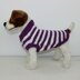 Aran Stripe Dog Coat