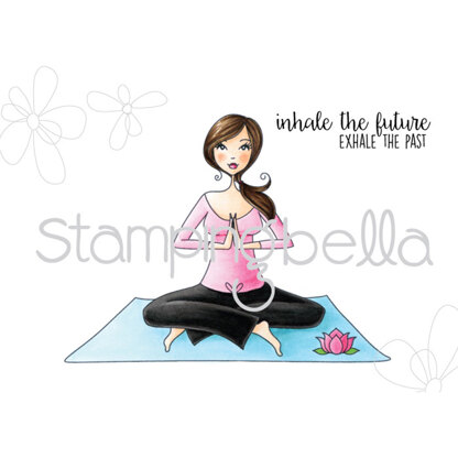 Stamping Bella Cling Stamps - Yoga Bella