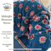 Midnight Blossoms Throw