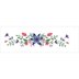 Tobin Stamped Pillowcase Pair 20in x 30in Star Flower Embroidery Kit