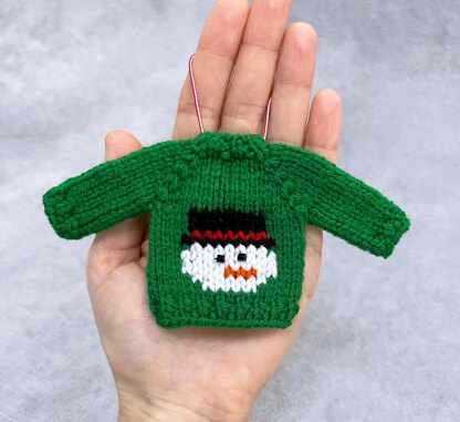 Mini Xmas Sweater Ornaments