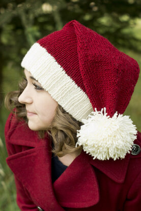 Cascade Yarns W583 Santa Hat (Free)