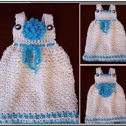 579, Moss stitch jumper or sundress