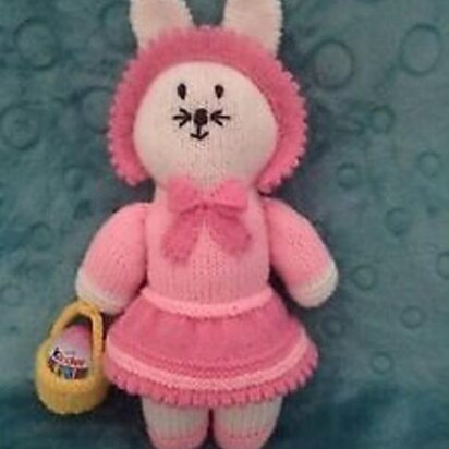 Chloe the Easter Bunny with Basket Doll