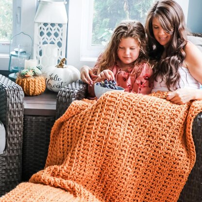 Hello Harvest Chunky Blanket