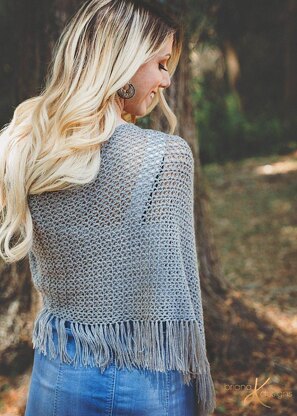 Beginner Lace Crochet Poncho