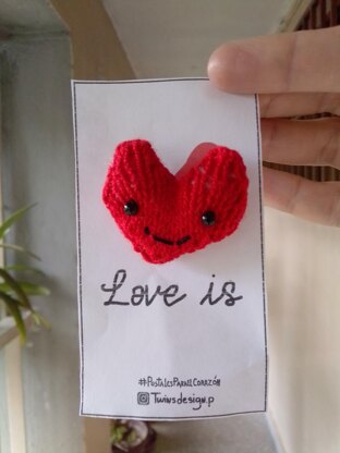 Postcards for the heart "HEART"