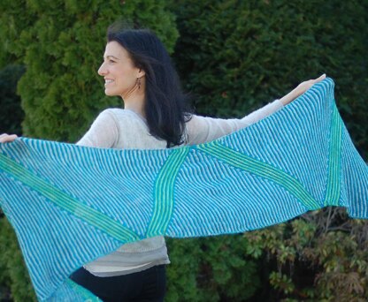 Jagged Little Shawl