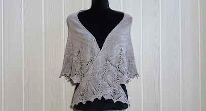 Serenity shawl