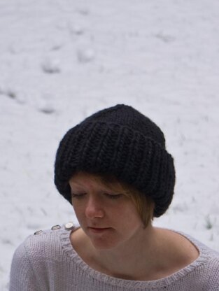 Chunky ribbed hat