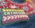 Knitted name badge