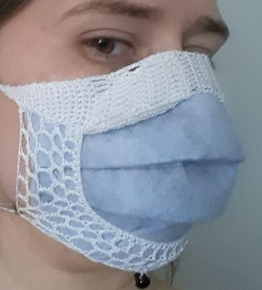 Jiki - Crochet Frame for Makeshift Face Mask