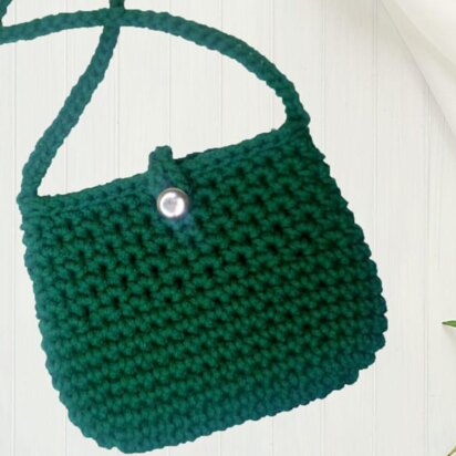 Oval cross body bag