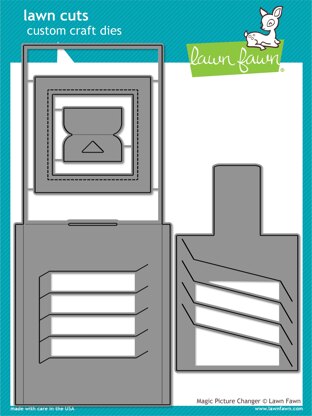 Lawn Fawn Lawn Cuts Custom Craft Die - Magic Picture Changer