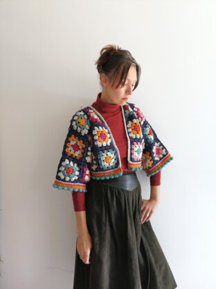 Cropped Granny Jacket (Aran)