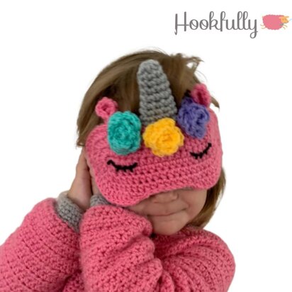 Unicorn kids sleep mask