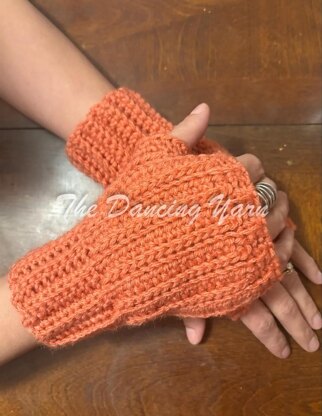 The Wedgewood Fingerless Gloves