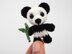 Mini Noso Panda Crochet Pattern