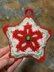 Candy Apple Star Ornament