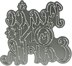 CottageCutz Elites Die - Peace On Earth 3.4"X3.1"
