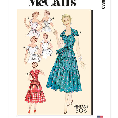 McCall's Misses' Dresses  M8280 - Sewing Pattern
