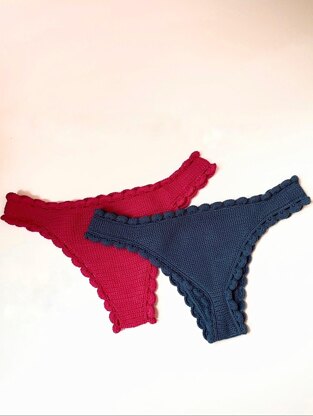 Crochet bikini brazilian panties "Sharon"