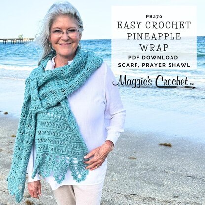 Pineapple Wrap Crochet Pattern