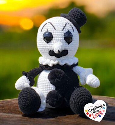 Horror clown Stash Jar