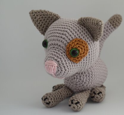 PDF Häkelanleitung Amigurumi Katze Joy