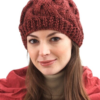 Slouchy Hat in Bernat Alpaca