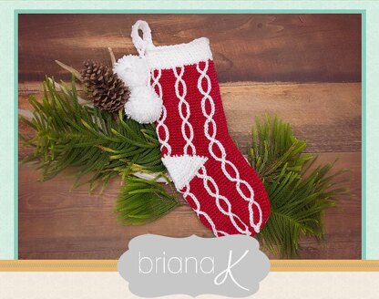 Coppola Candy Cane Stocking