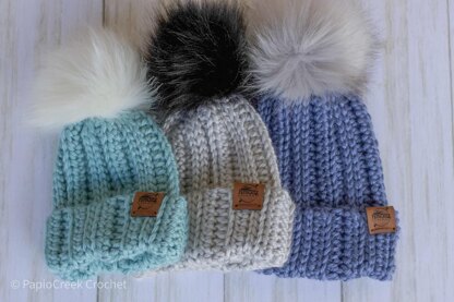 PapioCreek Rib Stitch Beanie