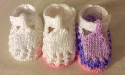 Baby 'Lucy' Shoes, Newborn, 0-3mths and 3-6mths