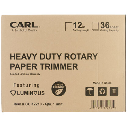 Carl Brands Carl Heavy-Duty Rotary Trimmer 12" - 368098