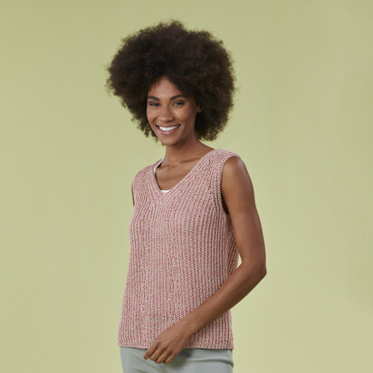 Knit Tank Top (Free Knitting Pattern)