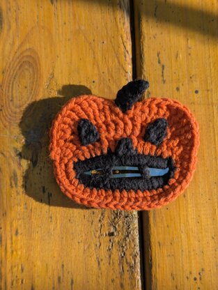 Pumpkin Hair Clip