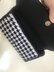 Houndstooth Clutch Bag