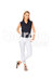 Burda Style Women's' Stand Collar Blouse B6527 - Paper Pattern, Size 8-18
