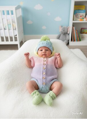 'Rainbow' Multi piece set