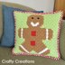 Gingerbread Man Cushion
