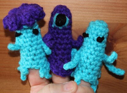 Monster Finger Puppets