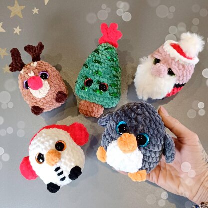 Magnetic Amigurumi Christmas
