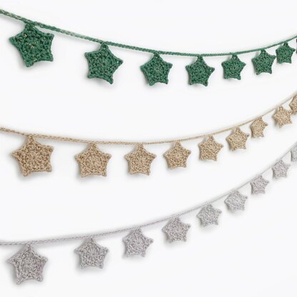 Loopy Star Garland