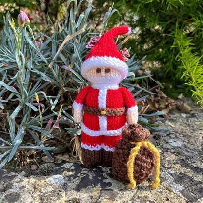 Santa Claus Doll Knitting Pattern - Toy Knitting Pattern