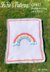 Rainbow Baby Blanket Crochet Pattern #437