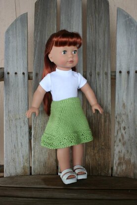 18" Doll ALine Skirt