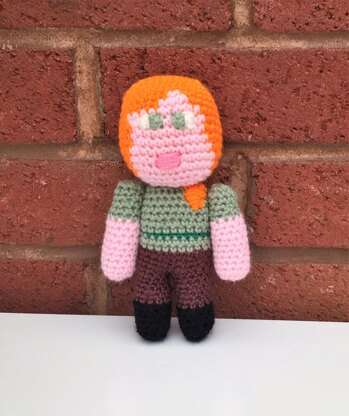 Minecraft Alex Doll